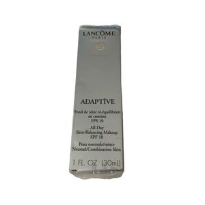 Lancome ADAPTIVE all-day skin balancing makeup SPF10 beige 2(c) 1 oz sealed